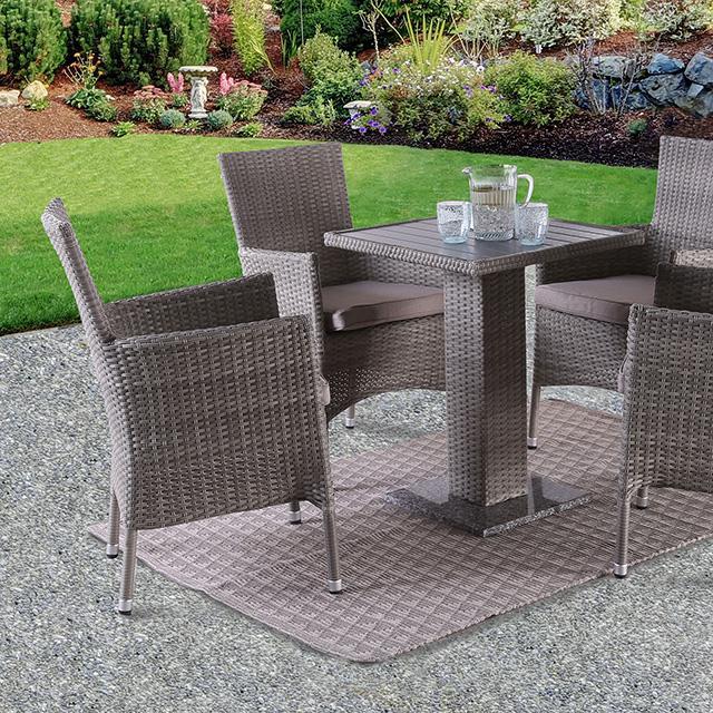 Aminta Patio Bistro Set (3 & 5 PC) - Furniture 4 Less Outlet (Salinas,CA)