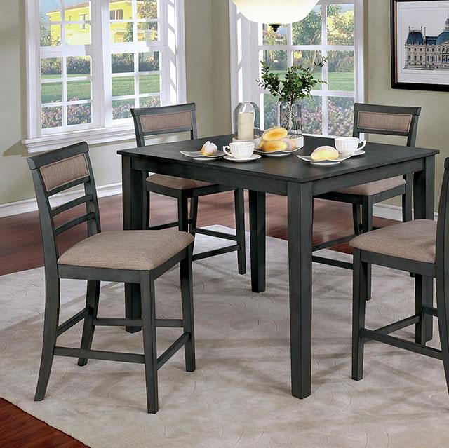 Fafnir 5 & 7 Piece Counter Ht Table Set - Furniture 4 Less Outlet (Salinas,CA)