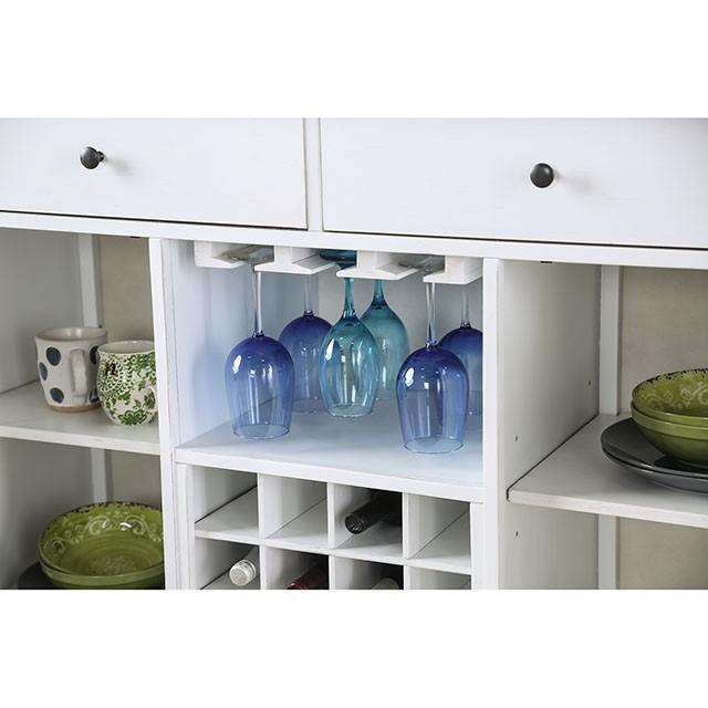 Kaliyah Antique White Server - Furniture 4 Less Outlet (Salinas,CA)