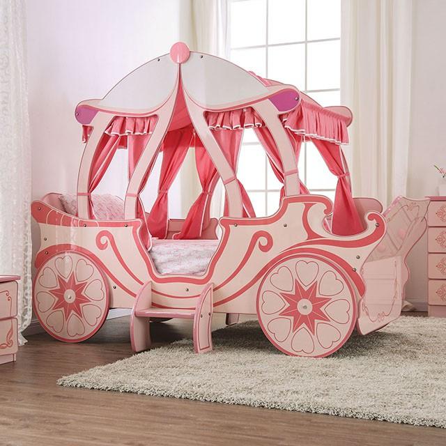 PUMPKIN CARRIAGE BED Twin Bed - Furniture 4 Less Outlet (Salinas,CA)