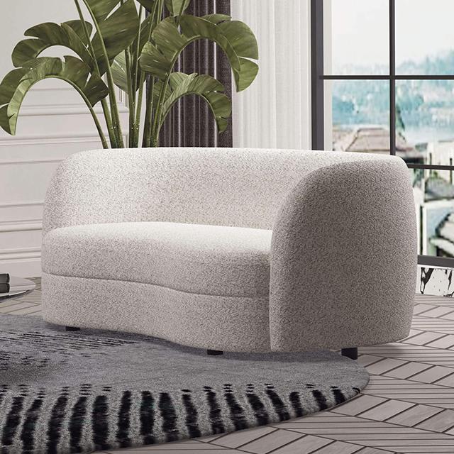VERSOIX Loveseat, Off-White - Furniture 4 Less Outlet (Salinas,CA)
