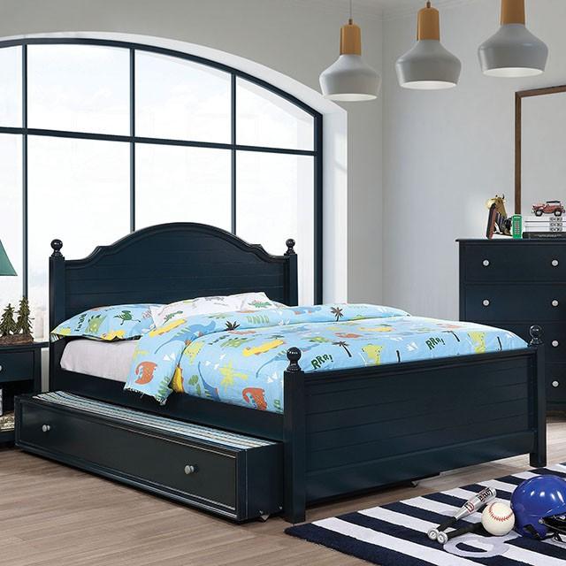 Diane Bed Blue & Gray - Furniture 4 Less Outlet (Salinas,CA)