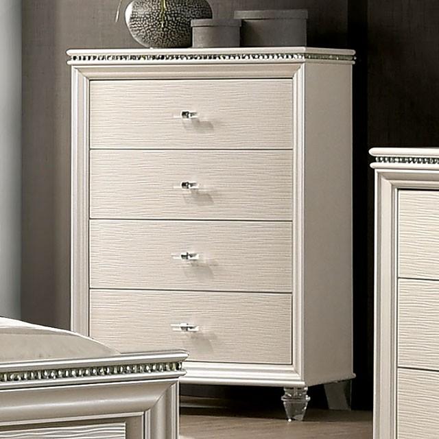 ALLIE Chest Beige & Brown - Furniture 4 Less Outlet (Salinas,CA)