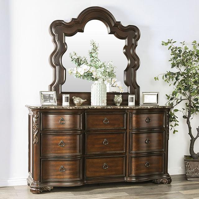 Arcturus Brown Cherry Dresser - Furniture 4 Less Outlet (Salinas,CA)