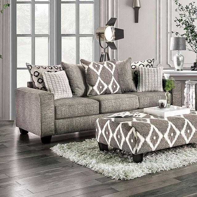 Basie Gray Sofa - Furniture 4 Less Outlet (Salinas,CA)