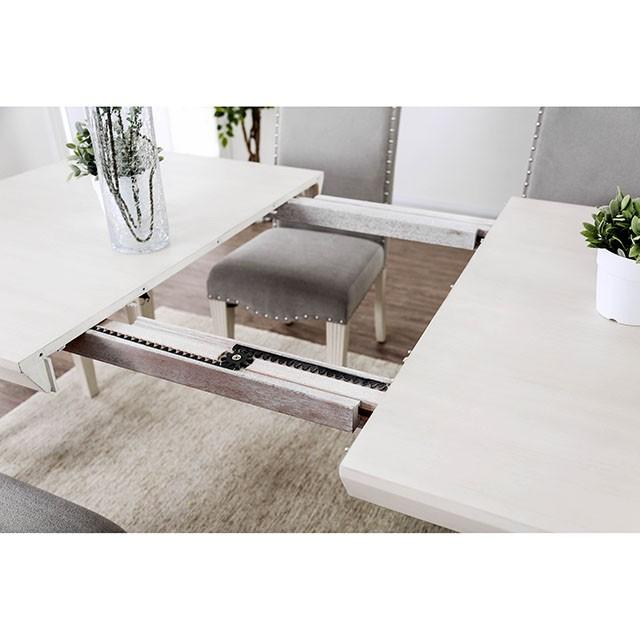 Daniella Antique White Dining Table - Furniture 4 Less Outlet (Salinas,CA)