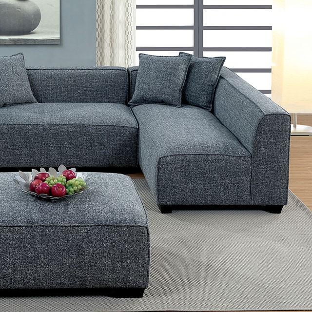JAYLENE Gray Sectional - Furniture 4 Less Outlet (Salinas,CA)