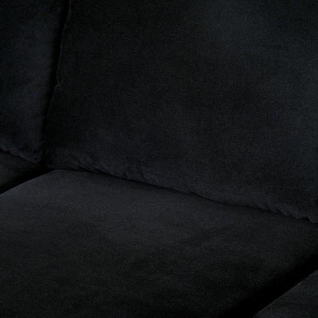 LOMMA Black Ottoman - Furniture 4 Less Outlet (Salinas,CA)