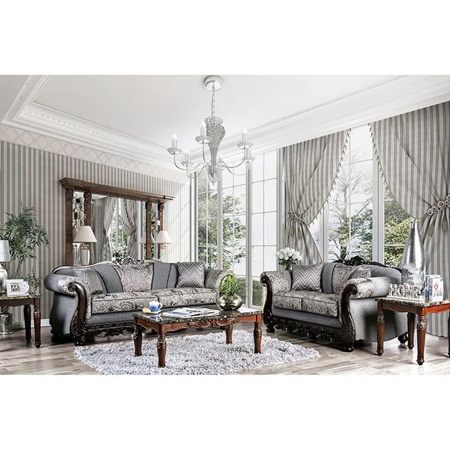 Newdale Gray Sofa - Furniture 4 Less Outlet (Salinas,CA)