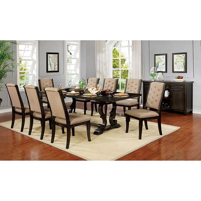 Patience Dark Walnut Dining Table - Furniture 4 Less Outlet (Salinas,CA)