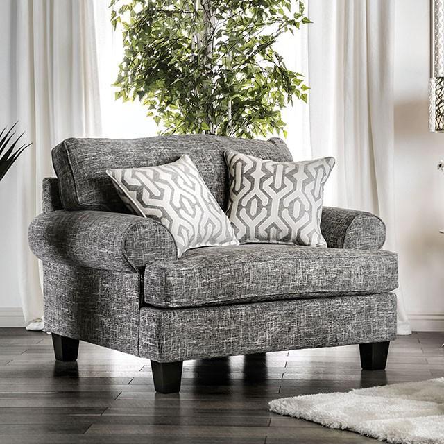 Pierpont Gray Chair - Furniture 4 Less Outlet (Salinas,CA)
