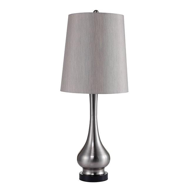 Teri Silver 13"H Table Lamp - Furniture 4 Less Outlet (Salinas,CA)
