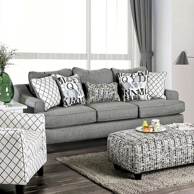 Verne Bluish Gray Sofa - Furniture 4 Less Outlet (Salinas,CA)