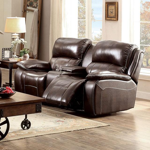 Ruth Brown Love Seat - Furniture 4 Less Outlet (Salinas,CA)