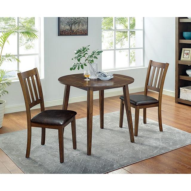 Blackwood 3 Pc. Round Table Set - Furniture 4 Less Outlet (Salinas,CA)