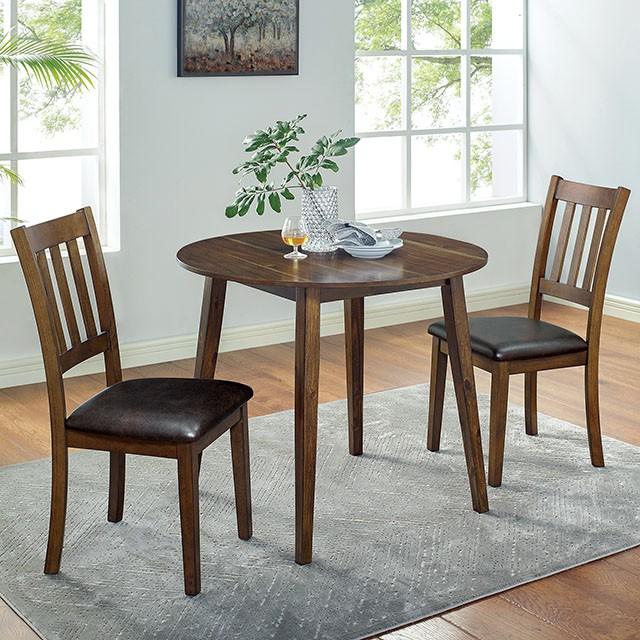 Blackwood 3 Pc. Round Table Set - Furniture 4 Less Outlet (Salinas,CA)