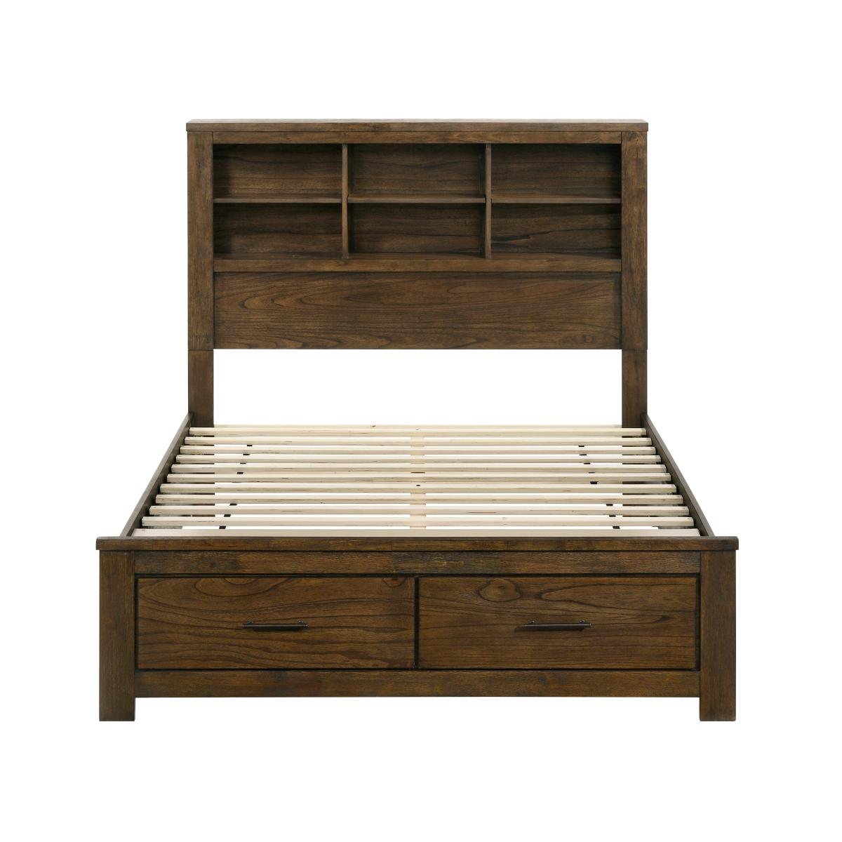 Sullivan Queen Platform Bed with Footboard - Furniture 4 Less Outlet (Salinas,CA)
