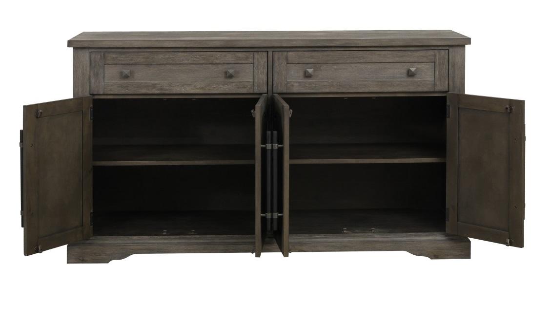 Toulon Server in Dark Pewter 5438-40 - Furniture 4 Less Outlet (Salinas,CA)