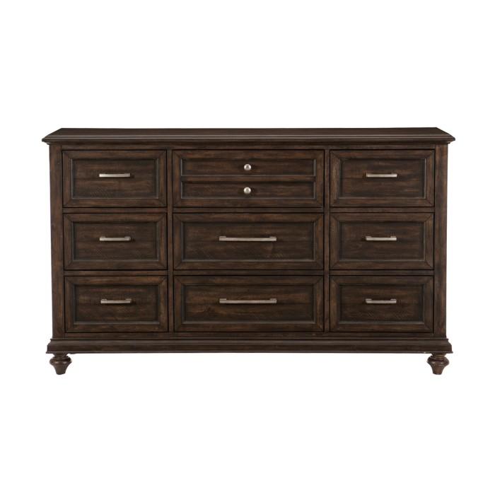 Cardona Dresser in Driftwood Charcoal 1689-5 - Furniture 4 Less Outlet (Salinas,CA)
