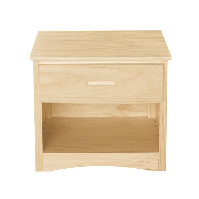 Bartly 1 Drawer Night Stand in Natural B2043-4 - Furniture 4 Less Outlet (Salinas,CA)