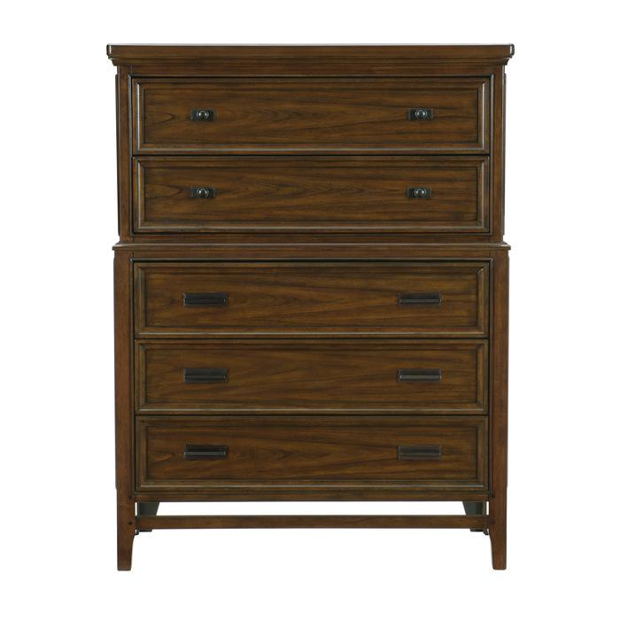 Frazier Chest in Dark Cherry 1649-9 - Furniture 4 Less Outlet (Salinas,CA)