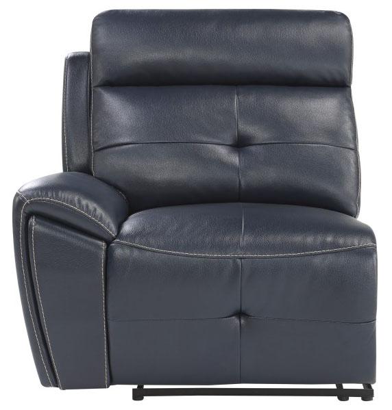 Avenue Left Side Reclining Chair in Navy 9469NVB-LR - Furniture 4 Less Outlet (Salinas,CA)