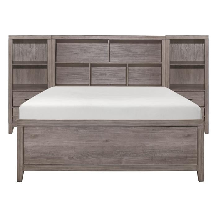2042NBFWBT - 4pc Set Full Wall Bed with Toy Boxes (FB+2PNS+TFT) - Furniture 4 Less Outlet (Salinas,CA)