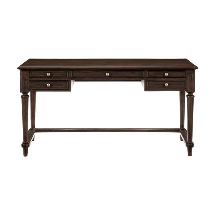 Cardano Writing Desk w/ 3 Working Drawers in Charcoal 1689-16 - Furniture 4 Less Outlet (Salinas,CA)