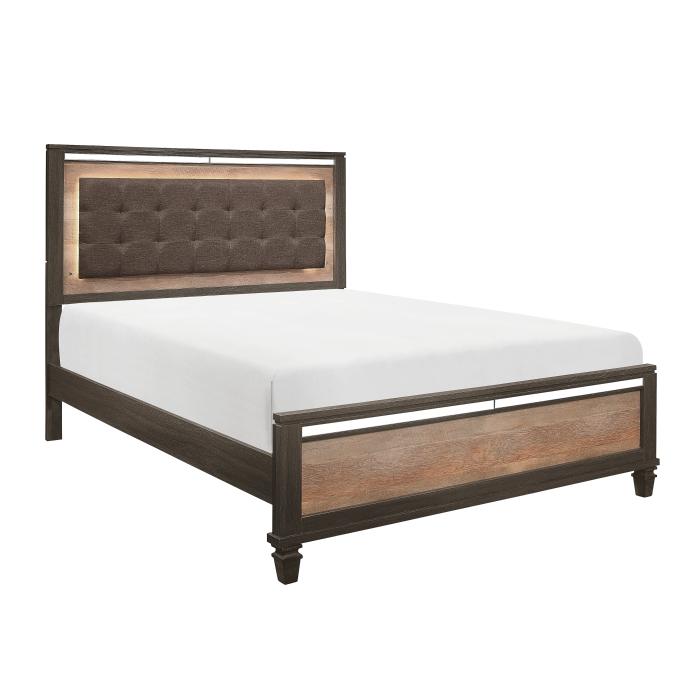 Danridge (2) Eastern King Bed with LED Lighting - Furniture 4 Less Outlet (Salinas,CA)