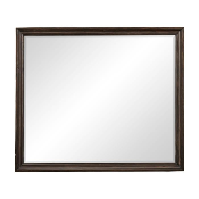 Cardona Mirror in Driftwood Charcoal 1689-6 - Furniture 4 Less Outlet (Salinas,CA)