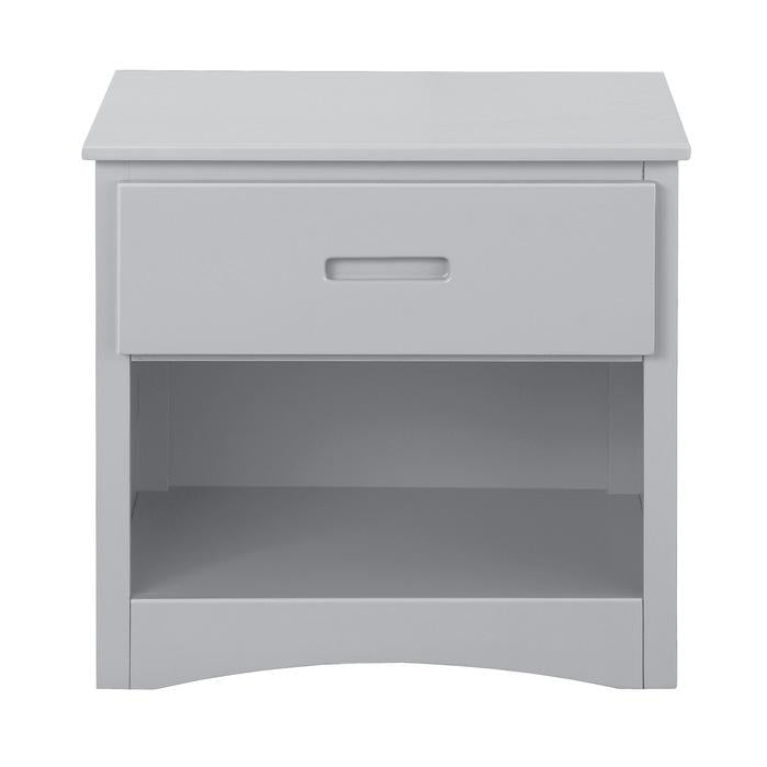 Orion 1 Drawer Night Stand in Gray B2063-4 - Furniture 4 Less Outlet (Salinas,CA)