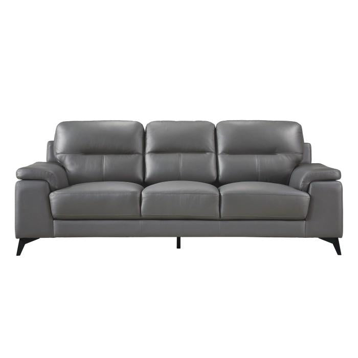 Mischa Sofa in Dark Gray 9514DGY-3 - Furniture 4 Less Outlet (Salinas,CA)