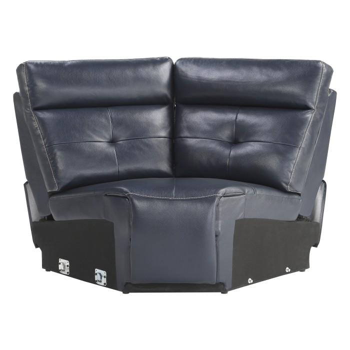 Avenue Corner Seat in Navy 9469NVB-CR - Furniture 4 Less Outlet (Salinas,CA)