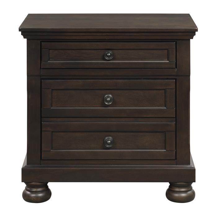 Begonia Nightstand in Gray 1718GY-4 - Furniture 4 Less Outlet (Salinas,CA)
