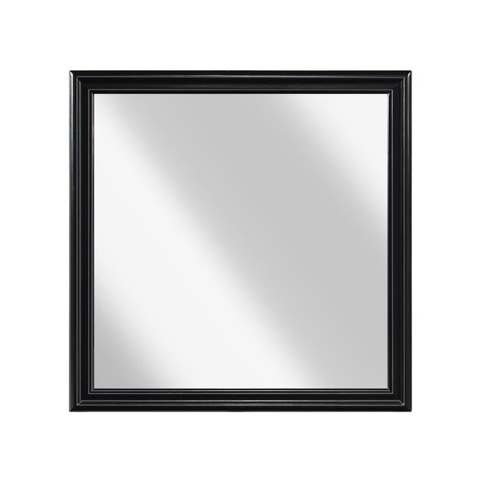 Mayville Mirror in Black 2147BK-6 - Furniture 4 Less Outlet (Salinas,CA)