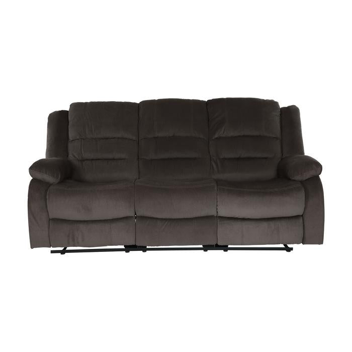 Jarita Double Reclining Sofa in Chocolate - Furniture 4 Less Outlet (Salinas,CA)