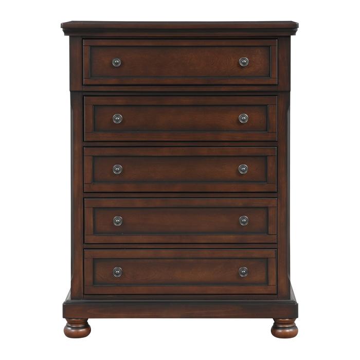 Cumberland Chest in Brown Cherry 2159-9 - Furniture 4 Less Outlet (Salinas,CA)