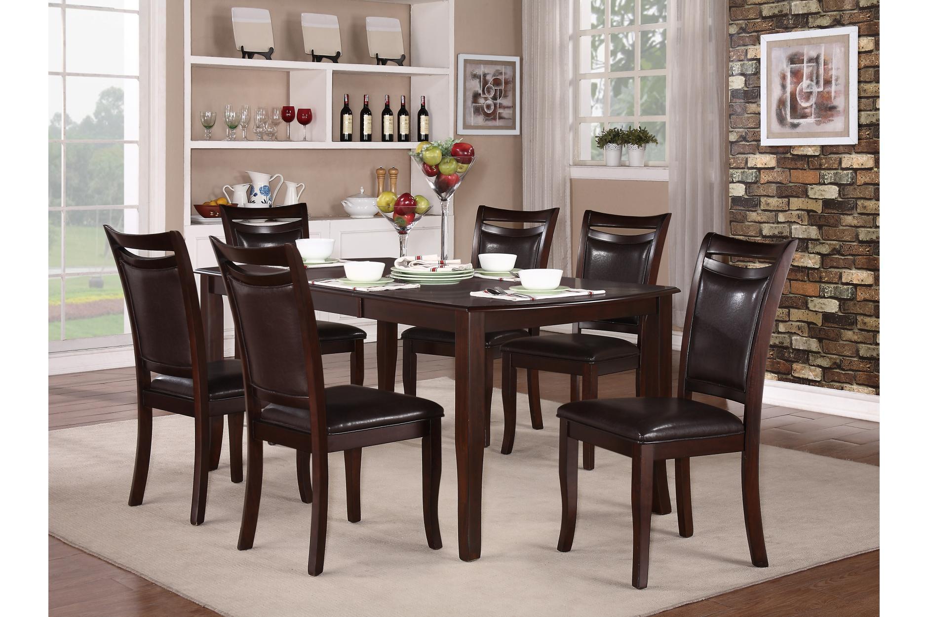 Maeve Side Chair in Dark Cherry (Set of 2) 2547S - Furniture 4 Less Outlet (Salinas,CA)