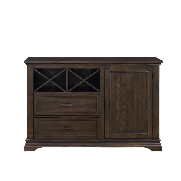 Makah Server in Dark Brown 5496-40 - Furniture 4 Less Outlet (Salinas,CA)