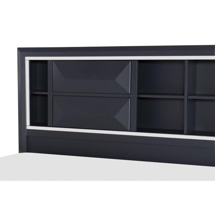 Rosemont (3) Queen Platform Bed with Footboard Storage - Furniture 4 Less Outlet (Salinas,CA)