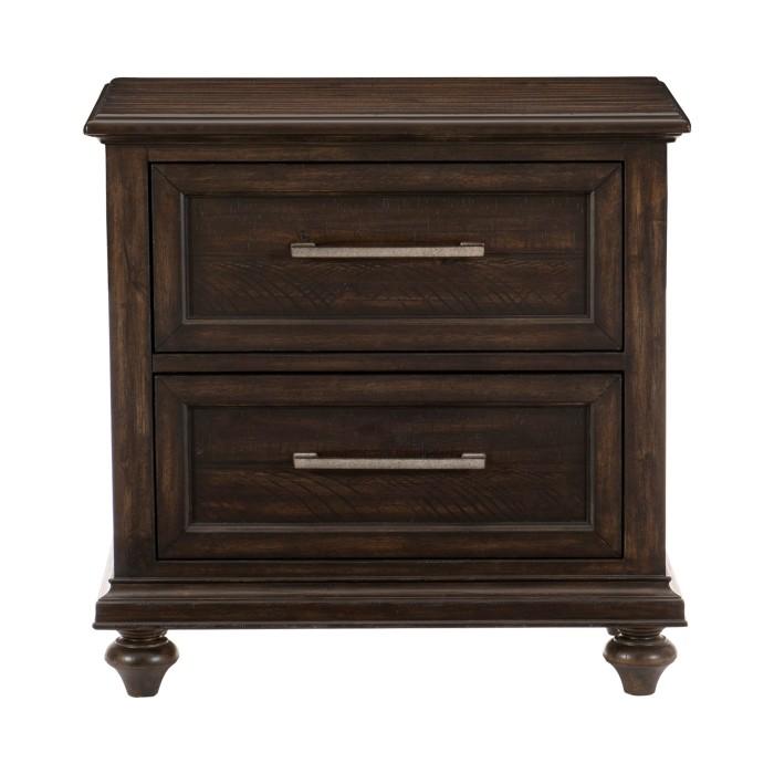 Cardona Nightstand in Driftwood Charcoal 1689-4 - Furniture 4 Less Outlet (Salinas,CA)