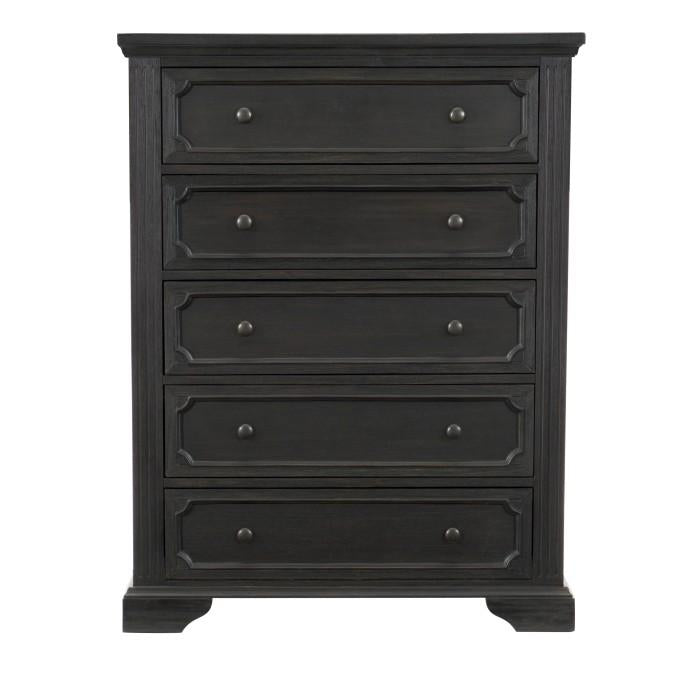 Bolingbrook Chest in Coffee 1647-9 - Furniture 4 Less Outlet (Salinas,CA)