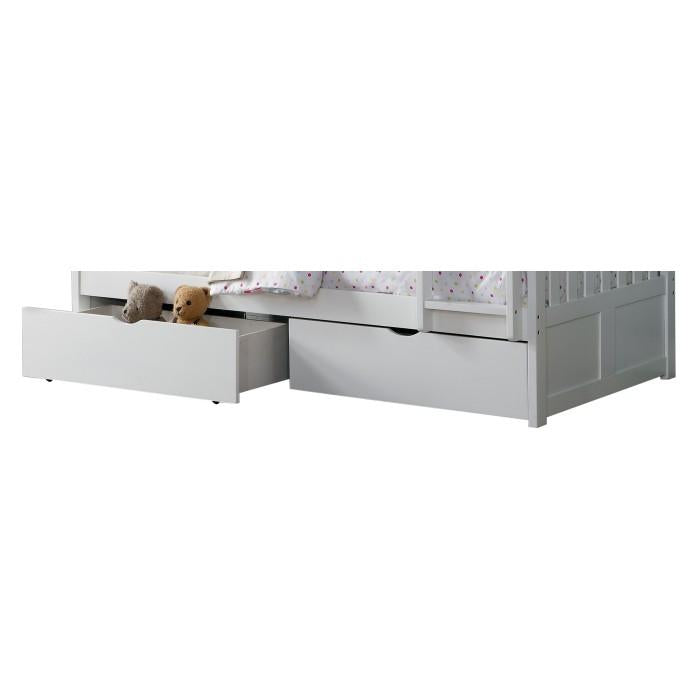 Galen Storage Boxes in White B2053W-T - Furniture 4 Less Outlet (Salinas,CA)
