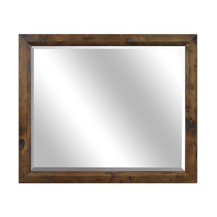 Jerrick Mirror in Burnished Brown 1957-6 - Furniture 4 Less Outlet (Salinas,CA)