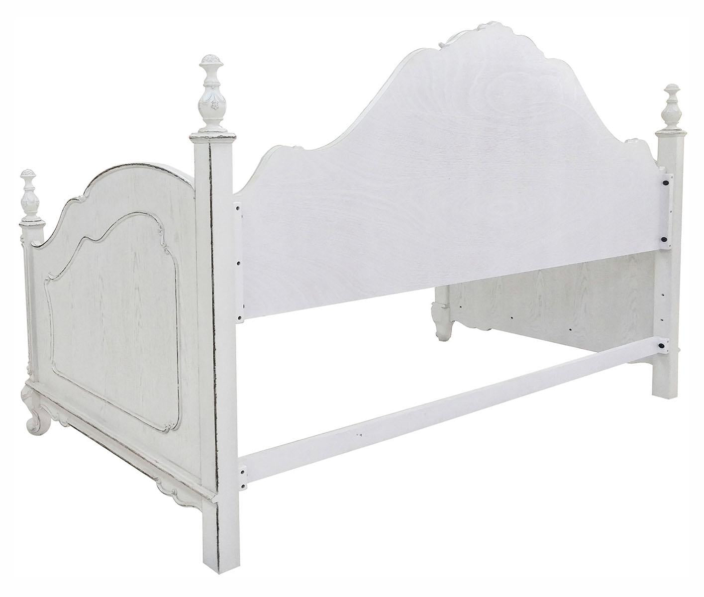 Cinderella Day Bed in Antique White 1386DNW - Furniture 4 Less Outlet (Salinas,CA)
