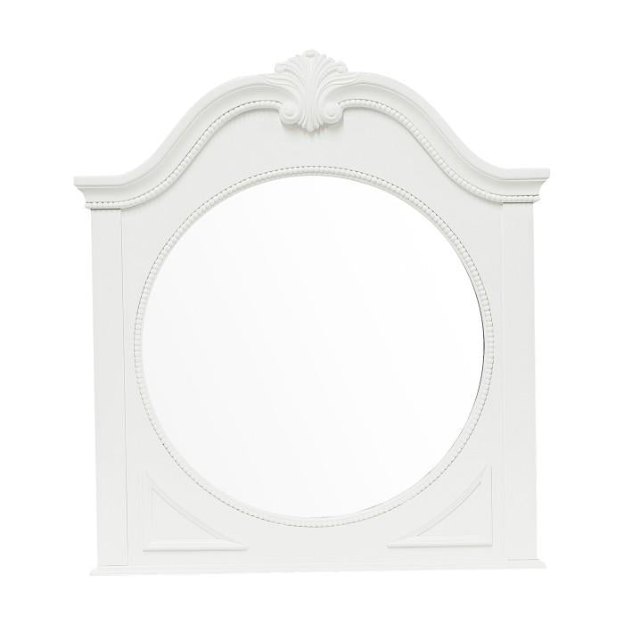 Lucida Mirror in White 2039W-6 - Furniture 4 Less Outlet (Salinas,CA)