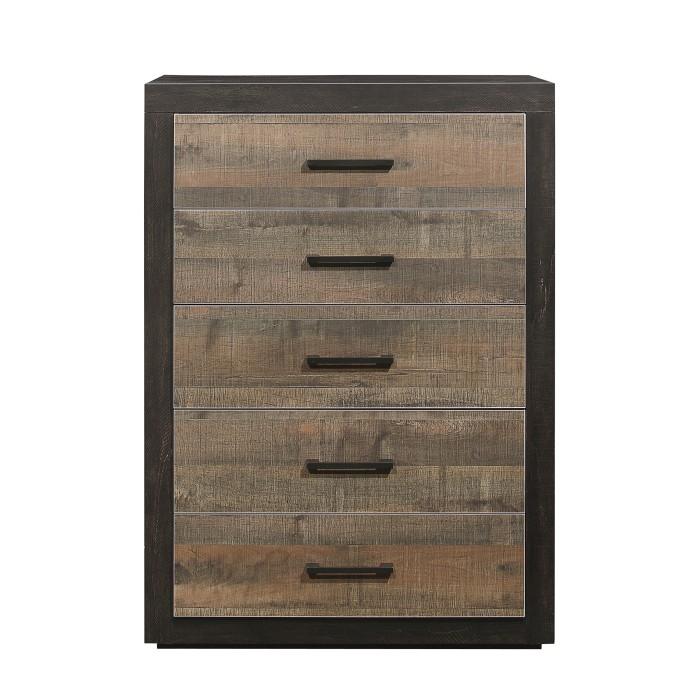 Miter Chest in Rustin Mahogany & Dark Ebony 1762-9 - Furniture 4 Less Outlet (Salinas,CA)