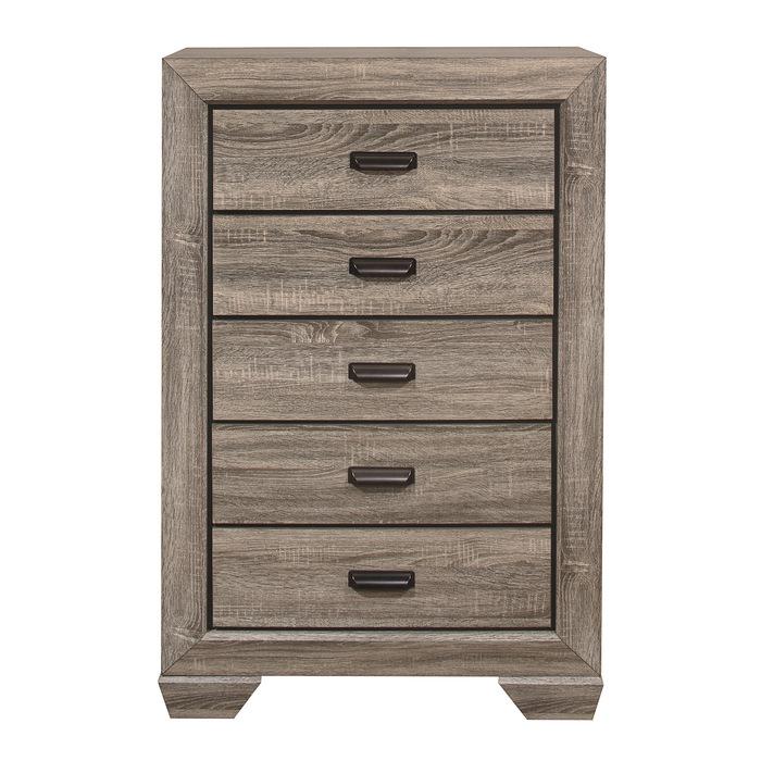 Beechnut 5 Drawer Chest in Natural 1904-9 - Furniture 4 Less Outlet (Salinas,CA)