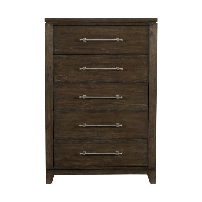 Griggs Chest in Dark Brown 1669-9 - Furniture 4 Less Outlet (Salinas,CA)