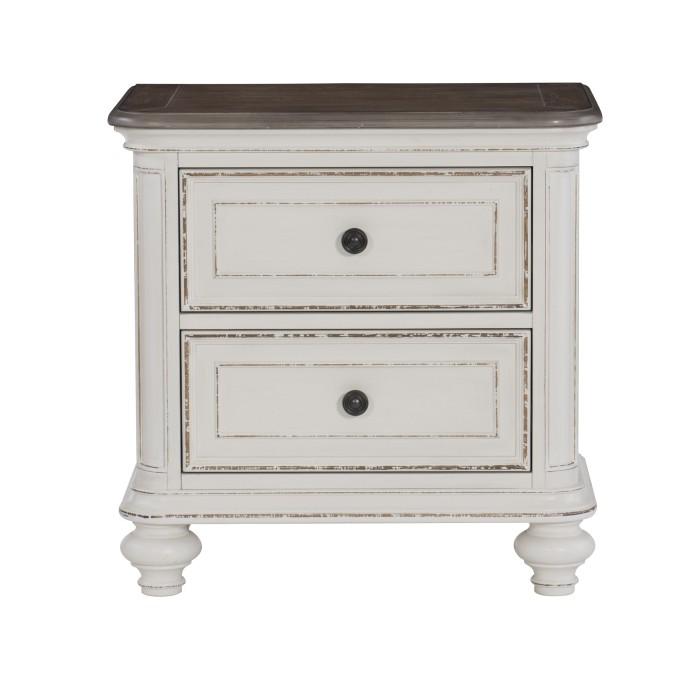 Baylesford Nightstand in Two Tone 1624W-4 - Furniture 4 Less Outlet (Salinas,CA)